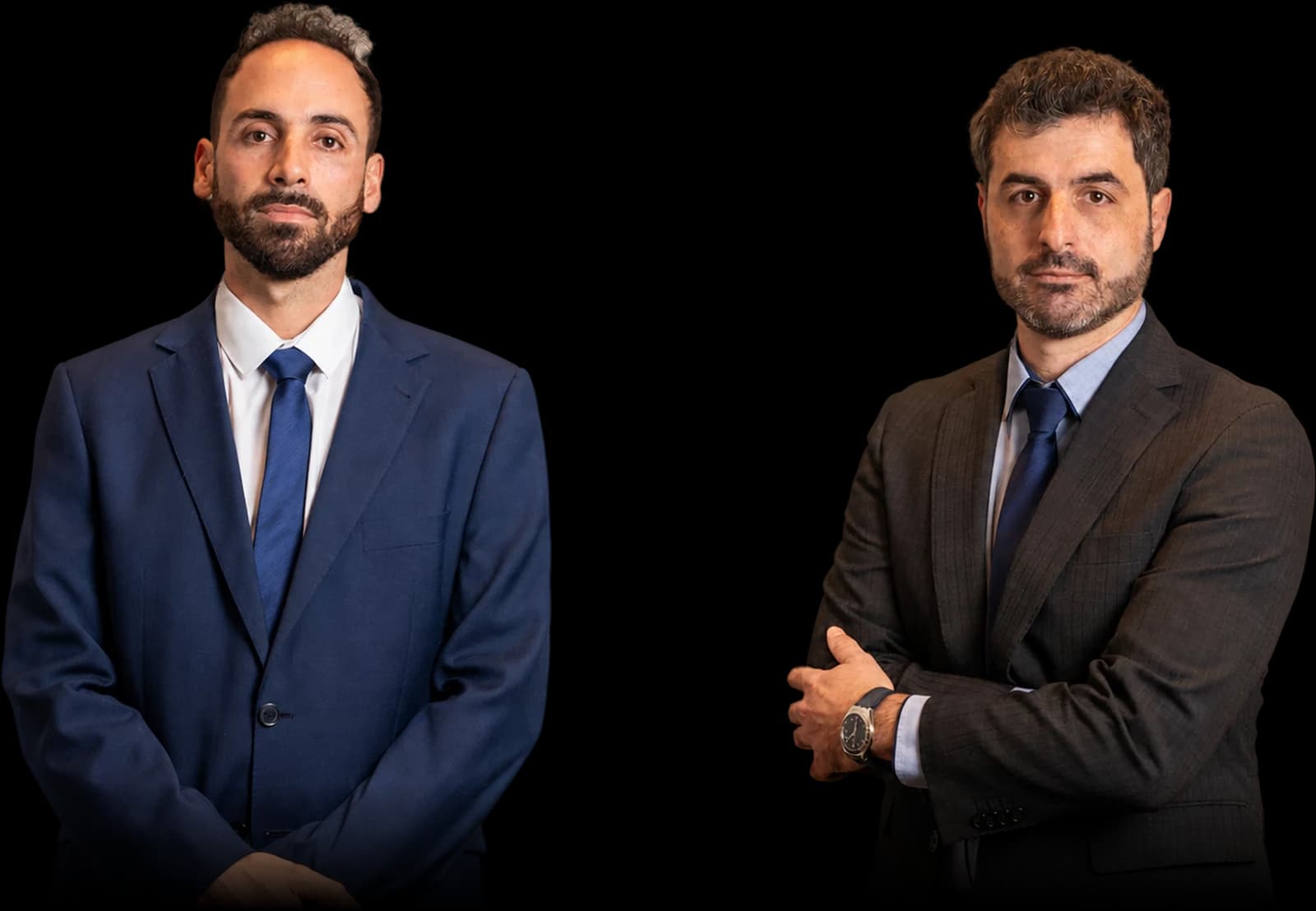 Francisco Luis Bracalenti y Julián Costa, socios del estudio